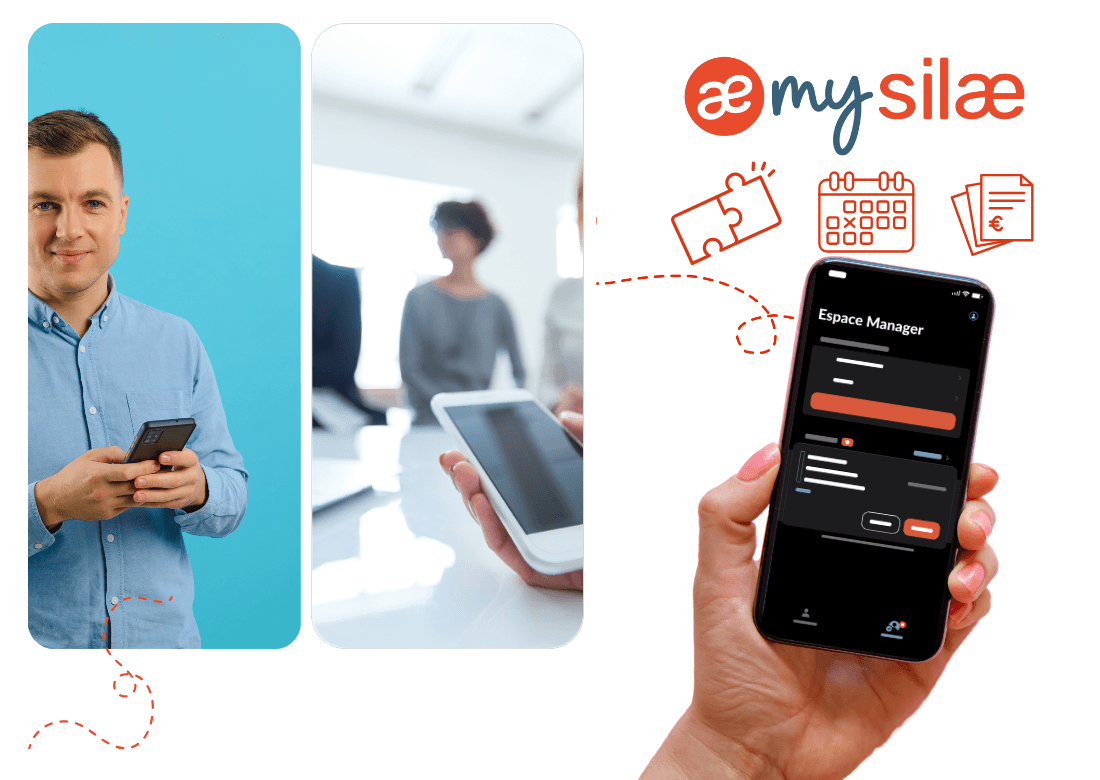 Capture d'écran mySilae — Processus paie & RH : validation manager
